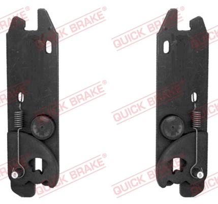 Adjuster Set, drum brake - 102 53 062 QUICK BRAKE